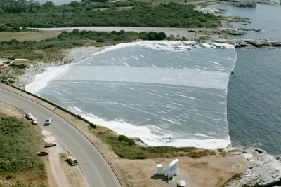 Wrapped Cove at King's Beach, 1974 Wrapped Cove at King's Beach, 1974