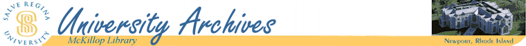 Link to University Archives - McKillop Library