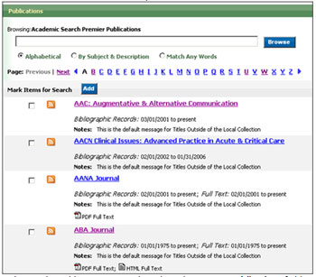Ebsco Screenshot
