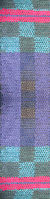 Cloth woven by Joan Bartram