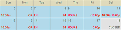 Extended Hours 2010
