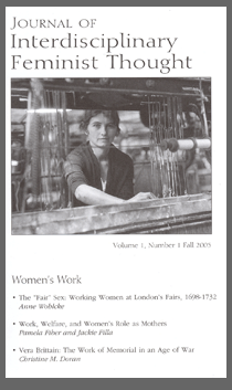 Cover-Journal of Interdisplinary Feminist Thought