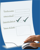 Image of online forms. Image of online forms.