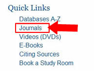 journals list journals list