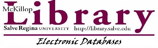 Link to McKillop Library's Homepage